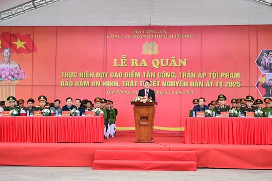 Công an Hải Phòng ra quân tấn công, trấn áp tội phạm