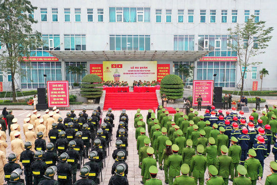 Hà Tĩnh ra quân trấn áp tội phạm dịp cao điểm