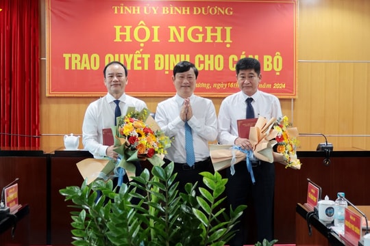 Bình Dương kiện toàn công tác nhân sự địa phương