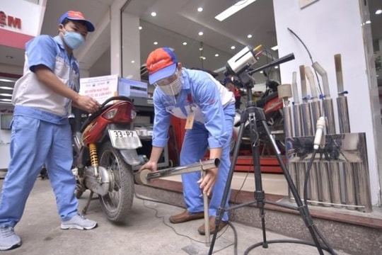Xe máy trên 5 năm sẽ phải kiểm định khí thải