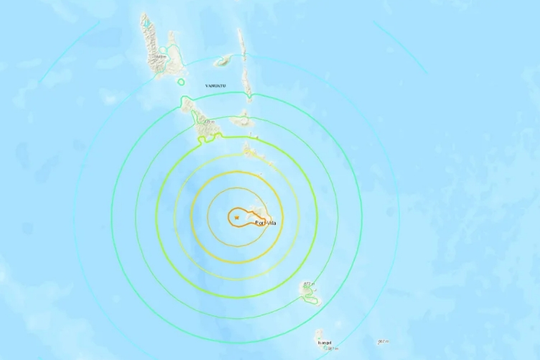 Động đất mạnh gây thiệt hại nghiêm trọng ở Vanuatu
