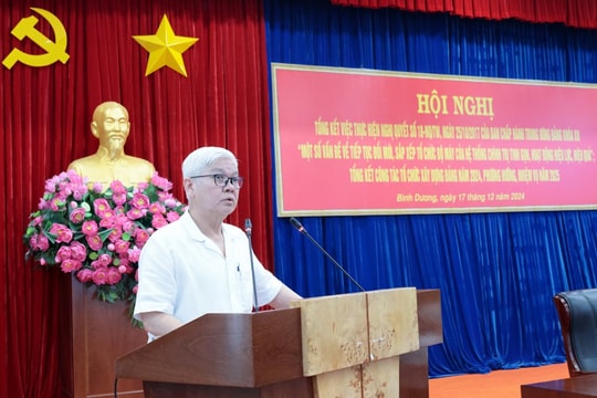 Bình Dương: Không để ngắt quãng công việc khi thực hiện sắp xếp tinh gọn bộ máy