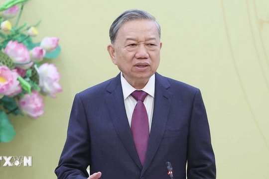 Tổng Bí thư Tô Lâm: Bảo đảm an ninh phải góp phần mở rộng không gian phát triển