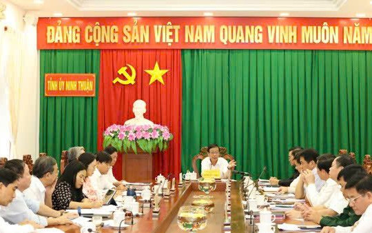 Ninh Thuận thực hiện sắp xếp tinh gọn bộ máy