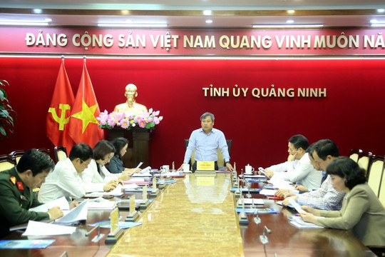 Quảng Ninh xây dựng phương án sắp xếp, tinh gọn tổ chức bộ máy