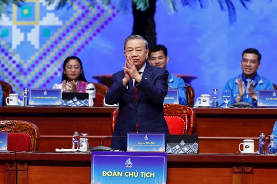 Tổng Bí thư Tô Lâm dự Đại hội Hội LHTN Việt Nam lần thứ IX, nhiệm kỳ 2024-2029