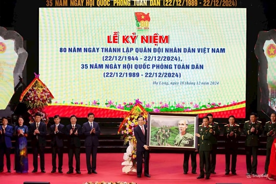 TP Hạ Long tổ chức Lễ kỷ niệm 80 năm ngày thành lập Quân đội nhân dân Việt Nam