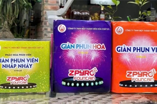 Công an khuyến cáo người dân mua bán, sử dụng pháo hoa dịp Tết