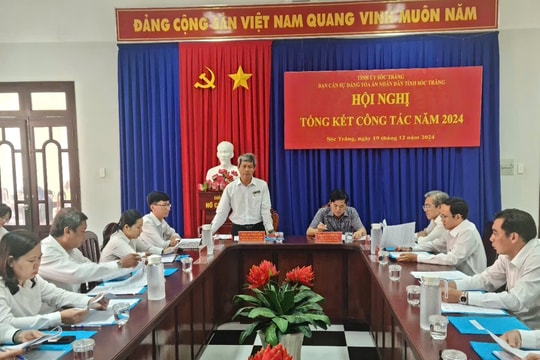 Ban cán sự đảng TAND tỉnh Sóc Trăng tổng kết năm 2024