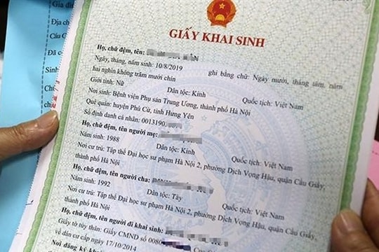 Phải đăng ký thường trú cho trẻ trong vòng 60 ngày từ khi làm khai sinh