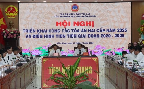 TAND tỉnh Kiên Giang triển khai công tác năm 2025