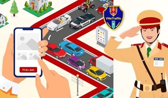 Nhận thông báo phạt nguội qua ứng dụng VneTraffic từ 1/1/2025