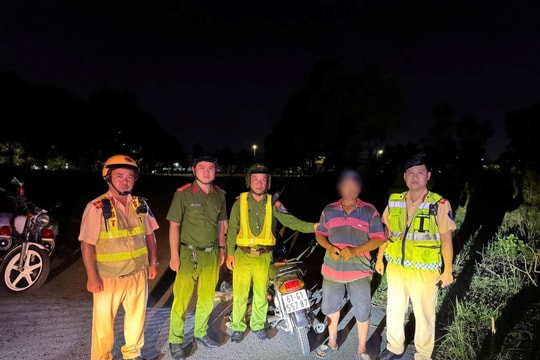 Đối tượng trộm cắp bị bắt giữ khi đang chạy trốn