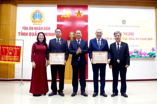 TAND hai cấp tỉnh Quảng Ninh: Thành tựu năm 2024 và định hướng năm 2025