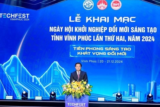 Vĩnh Phúc tổ chức Ngày hội khởi nghiệp đổi mới sáng tạo lần thứ hai, năm 2024