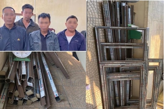 Nhóm thợ xây trộm cắp tại công trình