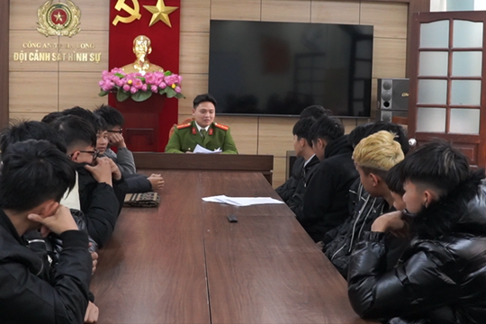 Lực lượng chức năng Quảng Ninh ra quân cao điểm trấn áp tội phạm