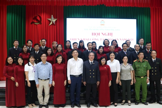 TAND tỉnh Bạc Liêu tổ chức Hội nghị triển khai công tác năm 2025