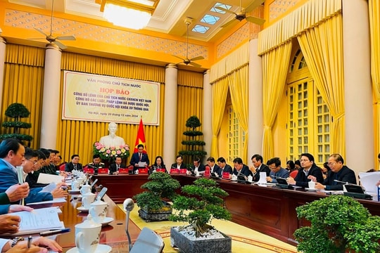 Công bố Lệnh của Chủ tịch nước về Luật Tư pháp người chưa thành niên