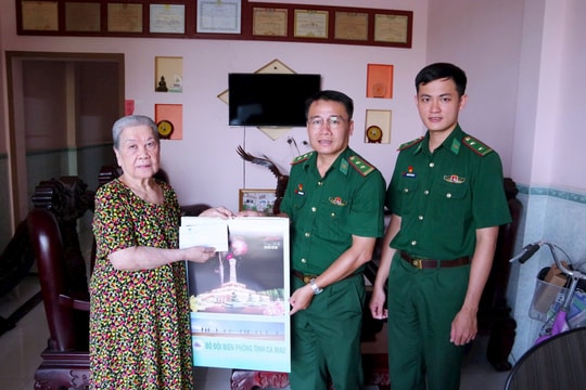 BĐBP Cà Mau tổ chức nhiều hoạt động chào mừng 80 năm Ngày thành lập QĐND Việt Nam