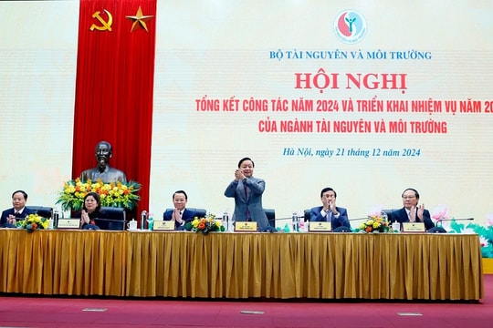 Bộ Tài nguyên và Môi trường tổng kết năm 2024 và triển khai nhiệm vụ năm 2025