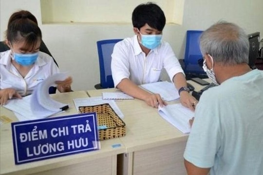 Chi trả lương hưu, trợ cấp BHXH gộp tháng 1 và tháng 2/2025