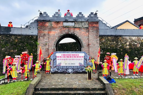 Hoàn thành Dự án bảo tồn, tu bổ, phục hồi và phát huy giá trị di tích quốc gia Hải Vân Quan