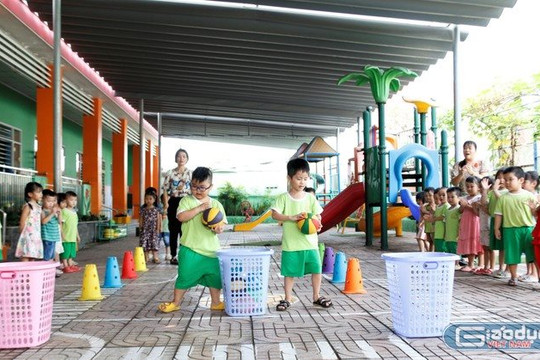 Góp ý dự thảo Thông tư điều chỉnh quy định về tiêu chuẩn cơ sở vật chất trường mầm non, phổ thông