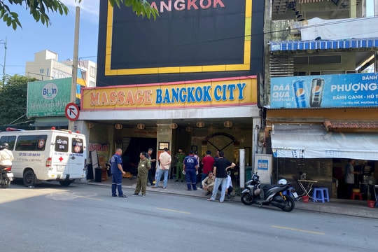 Làm rõ vụ nhân viên bảo vệ tử vong ở quán massage