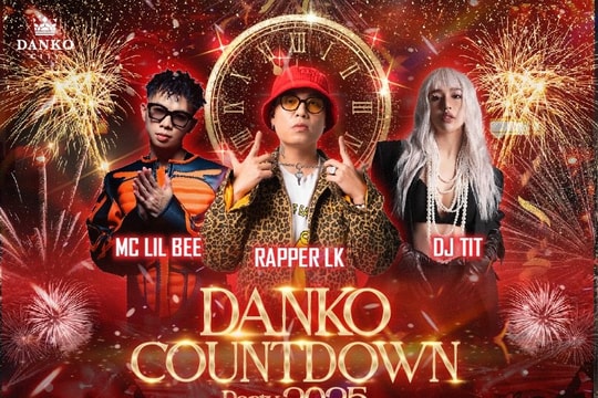 Bùng nổ đại tiệc âm thanh, ánh sáng tại Danko Countdown 2025