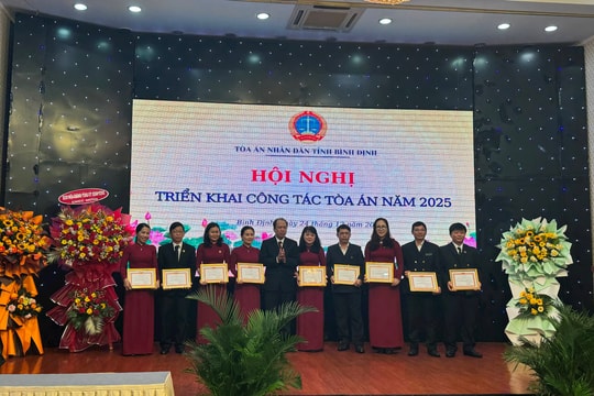 TAND tỉnh Bình Định tổ chức Hội nghị triển khai công tác năm 2025