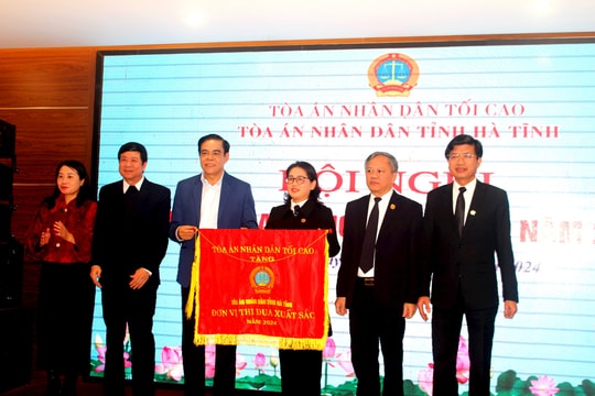 TAND hai cấp tỉnh Hà Tĩnh: Đạt và vượt nhiều chỉ tiêu, yêu cầu, nhiệm vụ được giao