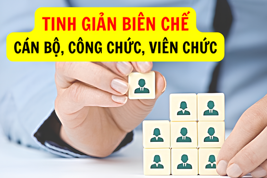 Bộ Nội vụ phản hồi đề nghị “tinh giản biên chế theo hướng cào bằng”