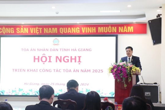 TAND tỉnh Hà Giang triển khai công tác năm 2025