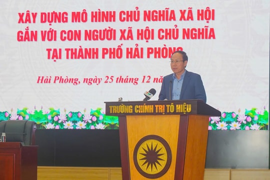 Xây dựng mô hình chủ nghĩa xã hội tại Hải Phòng tất cả vì người dân