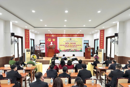 TAND tỉnh Ninh Thuận triển khai công tác năm 2025