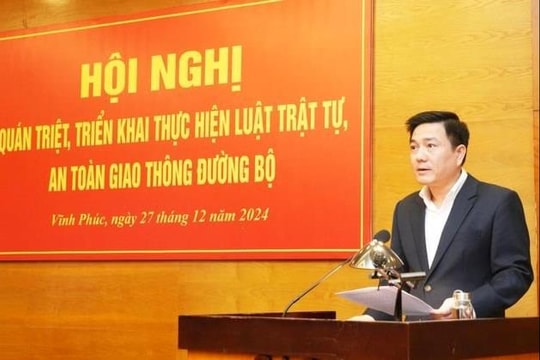 Vĩnh Phúc triển khai Luật trật tự an toàn giao thông đường bộ năm 2025