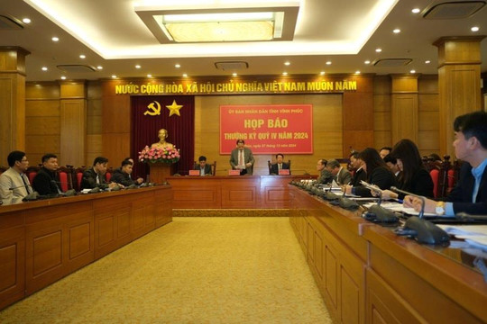Vĩnh Phúc đặt mục tiêu tăng trưởng kinh tế 8-9% trong năm 2025