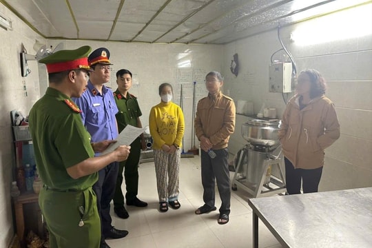 Bắt tạm giam chủ cơ sở sản xuất chả vi phạm lĩnh vực an toàn thực phẩm