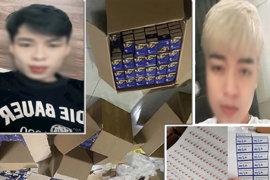 Sản xuất thực phẩm chức năng giả bán ra thị trường