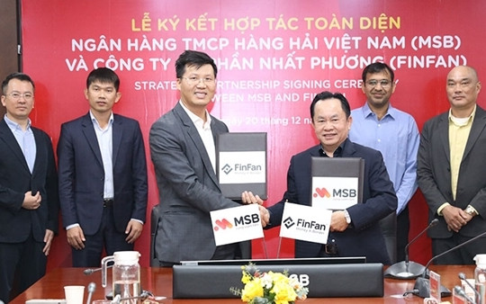 MSB hợp tác FinFan cung cấp giải pháp thanh toán toàn diện cho doanh nghiệp