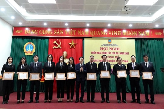 TAND tỉnh Ninh Bình tổ chức Hội nghị triển khai công tác năm 2025