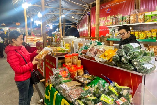 Nhiều sản phẩm được giới thiệu tại Festival nông sản, sản phẩm làng nghề Hà Nội