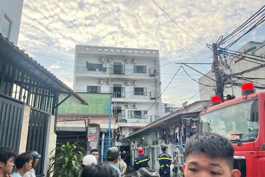 Cháy nhà trọ Thủ Đức, nhiều người thương vong