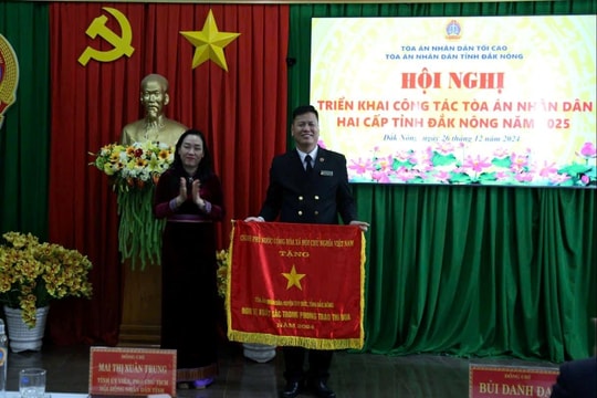 TAND tỉnh Đắk Nông tổng kết công tác năm 2024, định hướng nhiệm vụ năm 2025