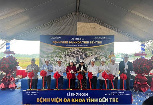 Khởi động dự án Bệnh viện đa khoa tỉnh Bến Tre