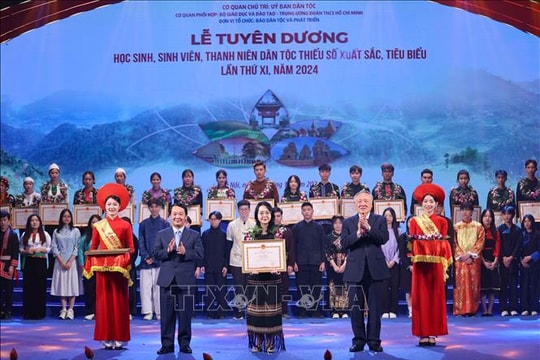 Tuyên dương 125 học sinh, sinh viên, thanh niên dân tộc thiểu số tiêu biểu