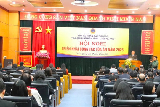 TAND hai cấp tỉnh Tuyên Quang: Góp phần quan trọng trong công tác lãnh đạo, chỉ đạo của cấp ủy, chính quyền địa phương
