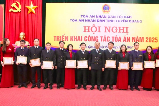 Tuyên Quang: Triển khai công tác tòa án năm 2025