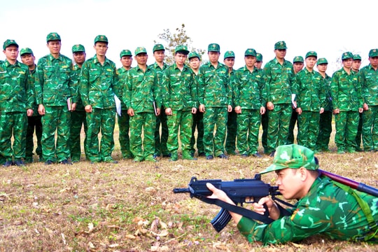 Bộ đội Biên phòng Đắk Lắk chuẩn bị cho công tác huấn luyện chiến đấu năm 2025
